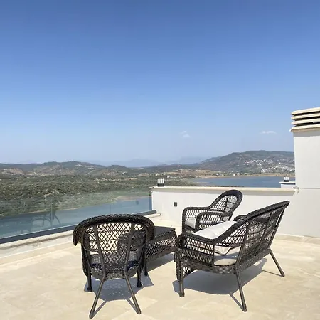 Luxury W Private Pool Panoramic View Willa Bogazici